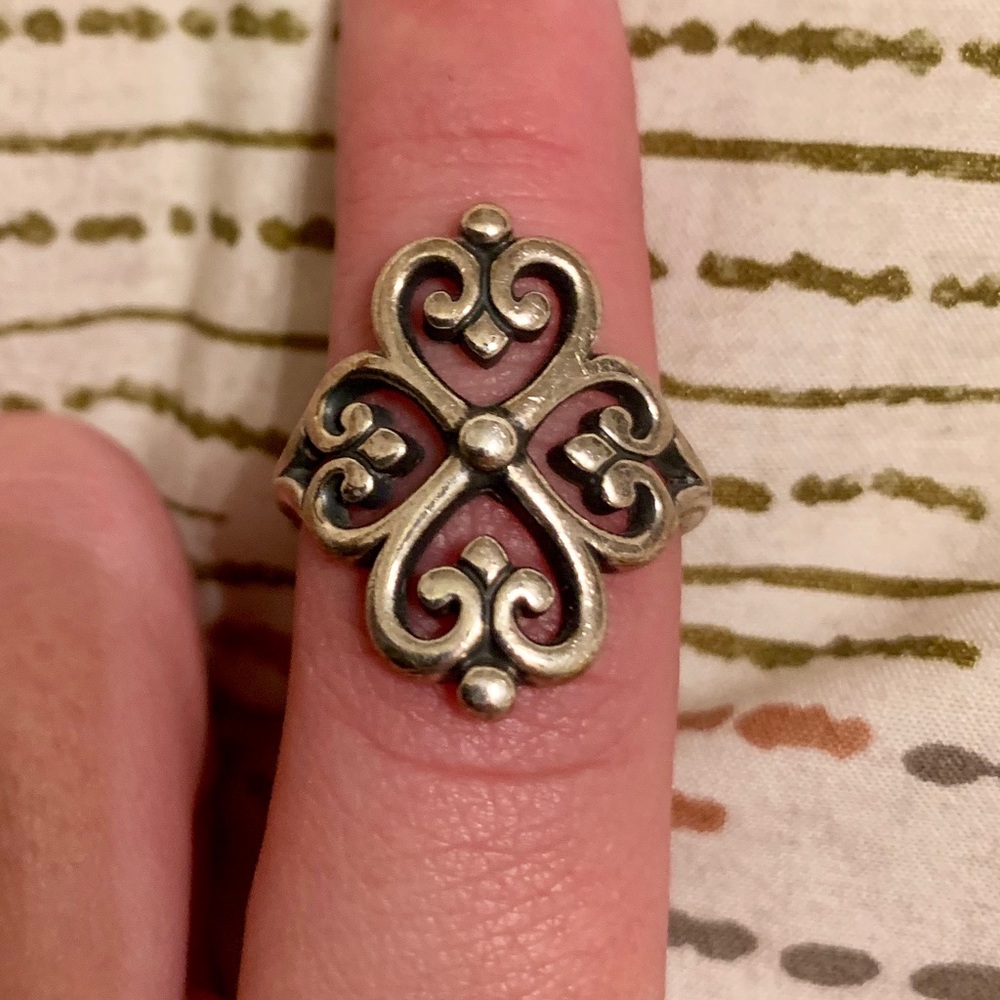 James Avery Adorned Hearts Ring